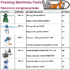 Framing machines 1/4