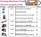 Framing machines 2/4
