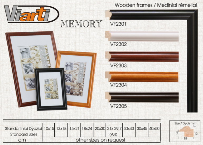 Wooden frames 6/27