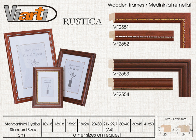 Wooden frames 9/27