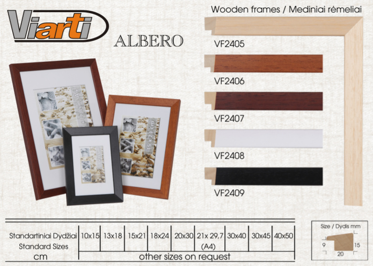 Wooden frames 13/27