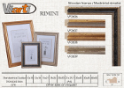 Wooden frames 25/27