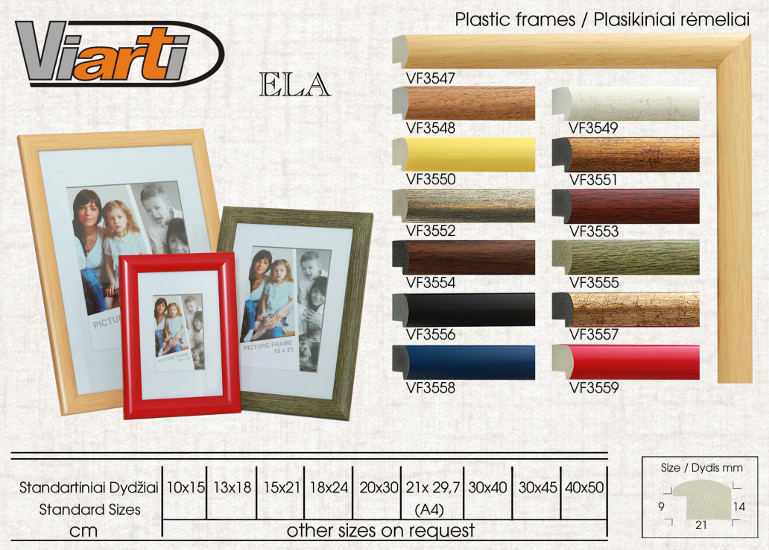 Plastic frames 10/21