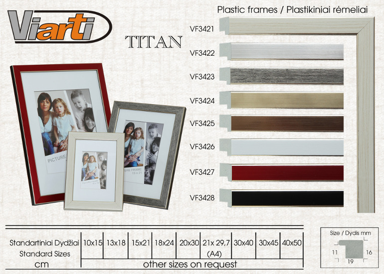 Plastic frames 12/21
